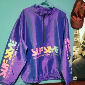 Purple surf Style lightweight Jacket